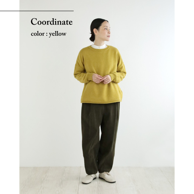 nofl】アルパカウール丸首プルオーバー 644003880 | ナチュラル服通販