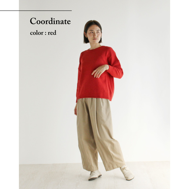 nofl】アルパカウール丸首プルオーバー 644003880 | ナチュラル服通販