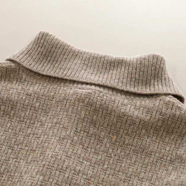 nofl】ウールカラーネップベスト（2025AW） 644003910