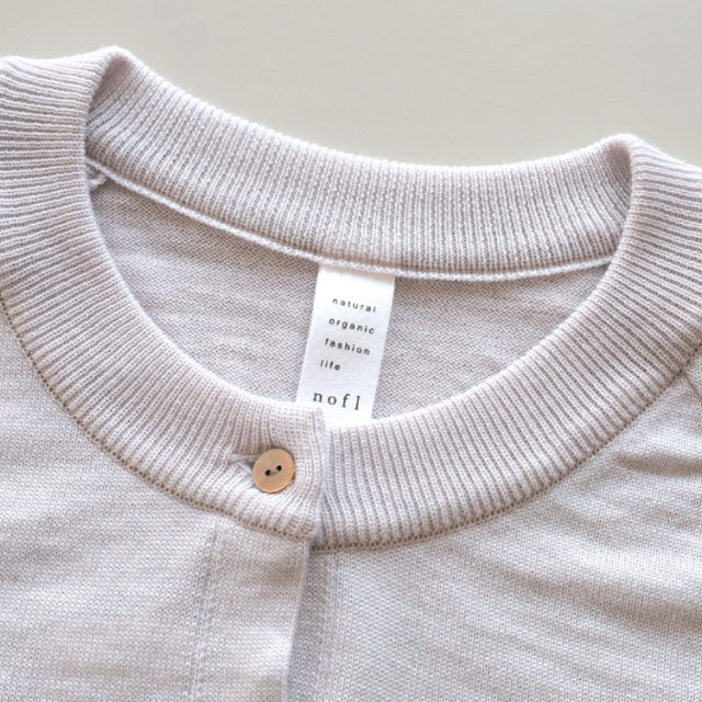 nofl】防縮ウールクルーネックカーディガン（2025AW） 644003960