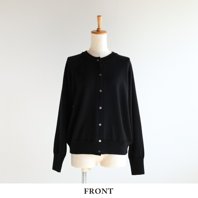 CFCL 2025AW カーディガン新品未使用 ELFRANK カーディガン 「2025AW」Vネック ジャガード ニット リーフ柄