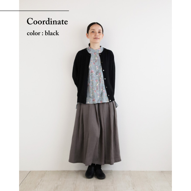 nofl】防縮ウールクルーネックカーディガン（2025AW） 644003960