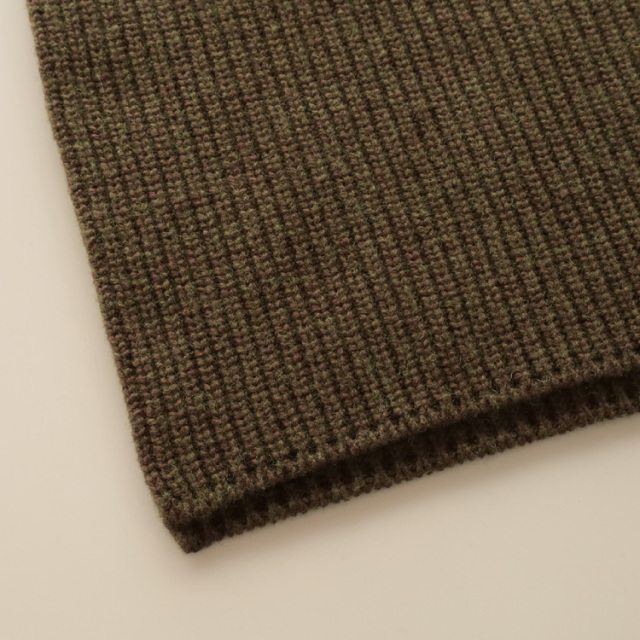 nofl】コットンウール畦ネックウォーマー 644004070 | ナチュラル服