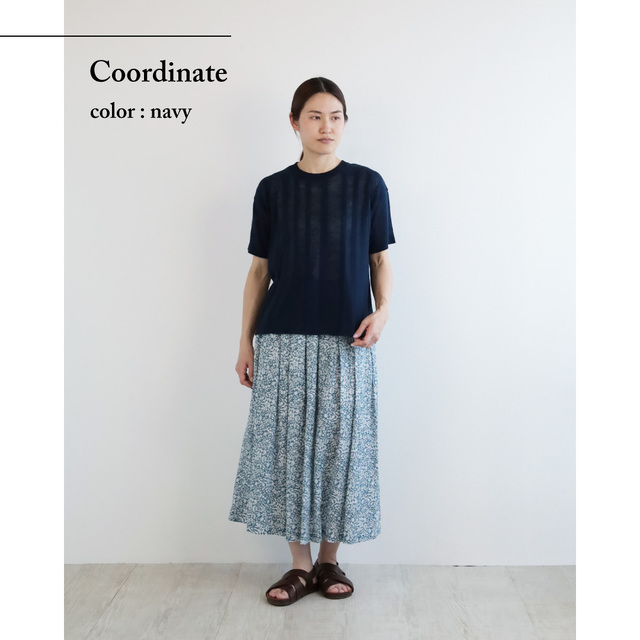 nofl】リネン半袖プルオーバー 644004180 | ナチュラル服通販サイト nofl