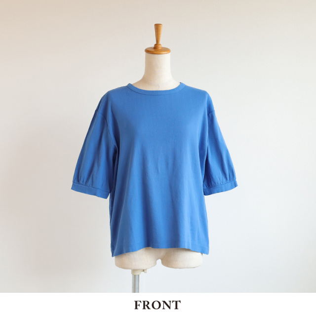 美品✴︎憧れのブルーアイリスミンク　ハーフコート　袖口パフスリーブ Remind me and forever/【人気シリーズ】ヤクタッチハーフZIP