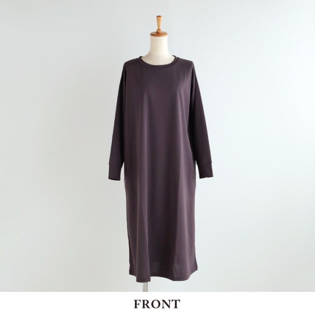 nofl】強撚長袖ワンピース 644102850 | ナチュラル服通販サイト nofl