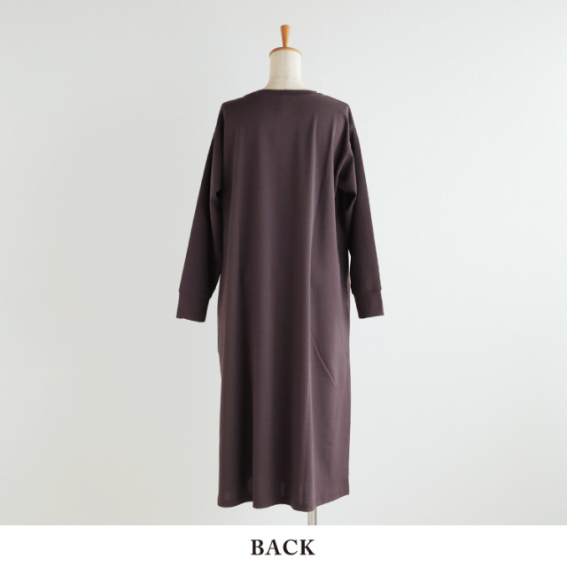 nofl】強撚長袖ワンピース 644102850 | ナチュラル服通販サイト nofl