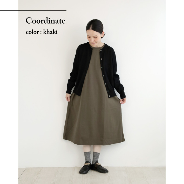 nofl】強撚長袖ワンピース 644102850 | ナチュラル服通販サイト nofl