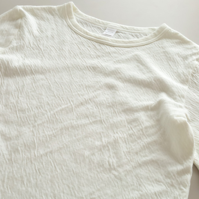 nofl】接結ふんわりコットンクルーネックプルオーバー 644102910