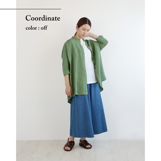 nofl】ビワコットンクルーネックTシャツ 644103030 | ナチュラル服通販