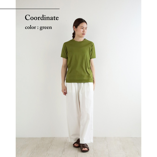 nofl】強撚フライス切替Tシャツ 644103050 | ナチュラル服通販サイト nofl