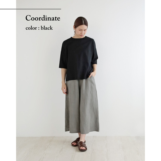 nofl】強撚七分袖プルオーバー 644103120 | ナチュラル服通販サイト nofl