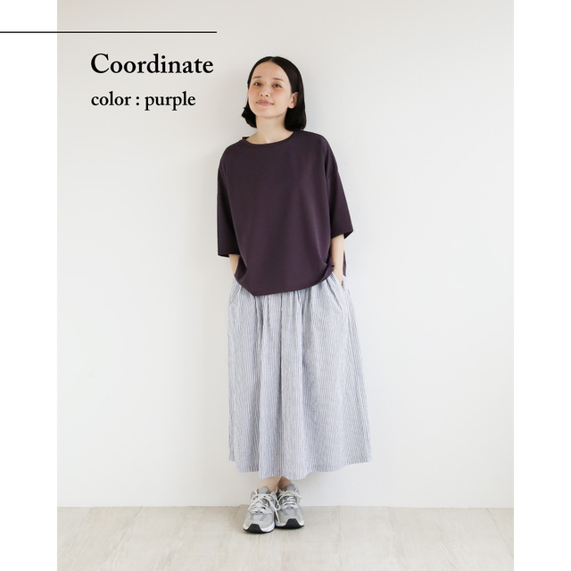 nofl】強撚七分袖プルオーバー 644103120 | ナチュラル服通販サイト nofl