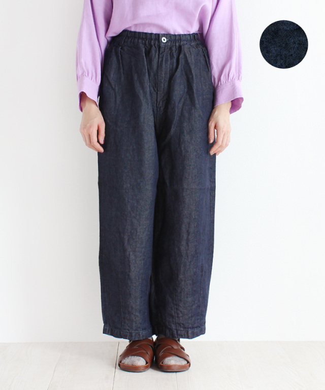 nofl】リネンデニムパンツ 644204500 | ナチュラル服通販サイト nofl 