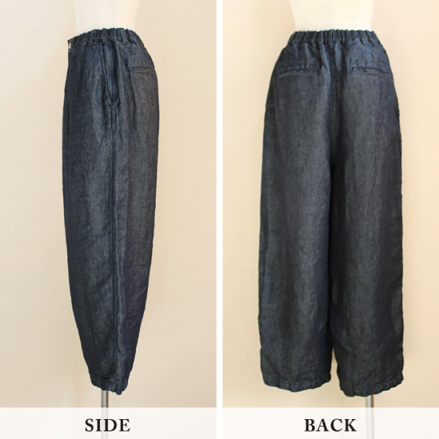 nofl】リネンデニムパンツ 644204500 | ナチュラル服通販サイト nofl 