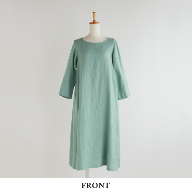 nofl】リトアニアリネンロングワンピース 644206890 | ナチュラル服  