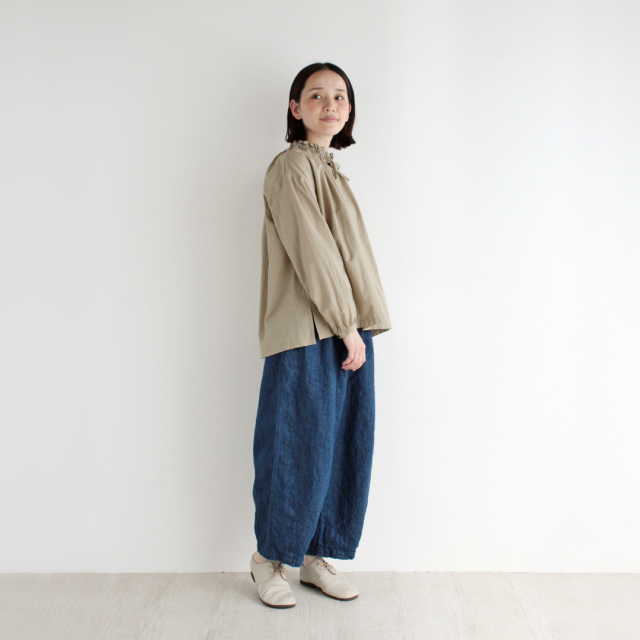 nofl】リネンインディゴデニムパンツ 644207190 | ナチュラル服通販  