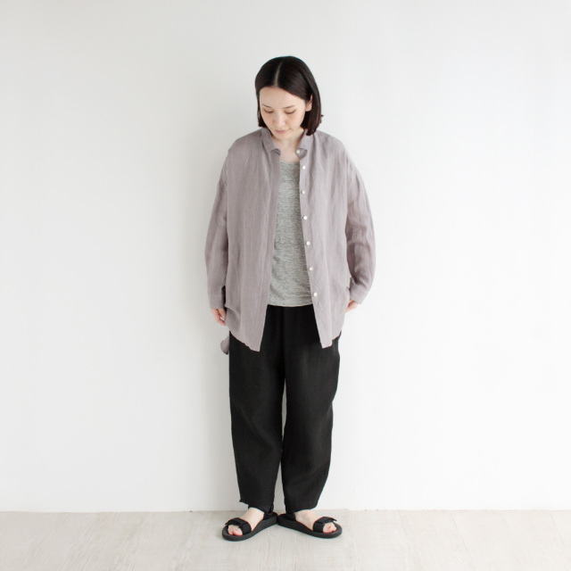 nofl】京都染めリネンテーパードパンツ 644208830 | ナチュラル服通販 