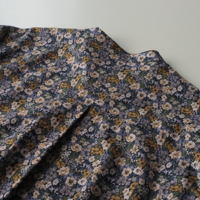 nofl】ビエラ小花柄前あきワンピース 644209430 | ナチュラル服通販  