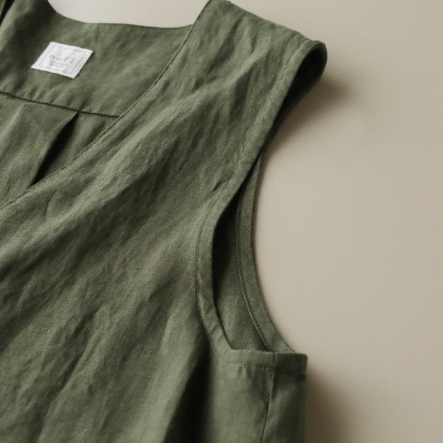 nofl】リネンロングベスト 644210210 | ナチュラル服通販サイト nofl