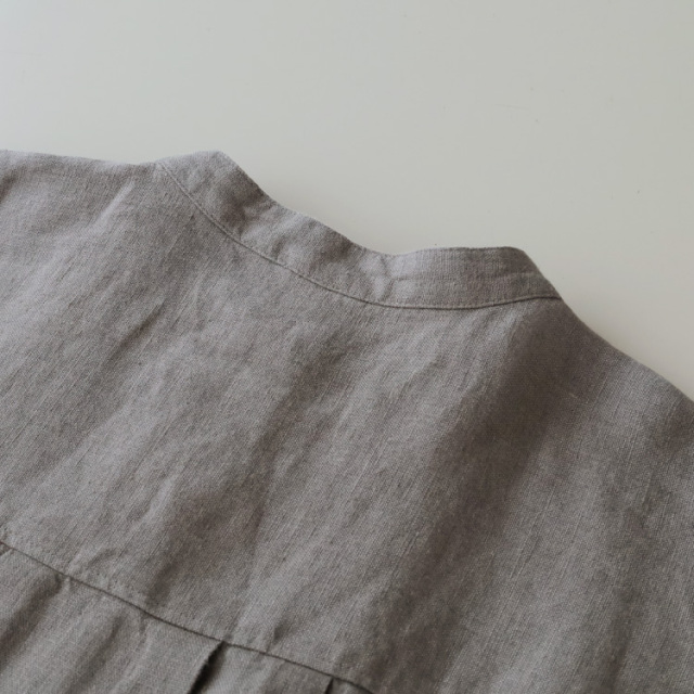 nofl】リトアニアリネン前あきワンピース（2025AW） 644210820