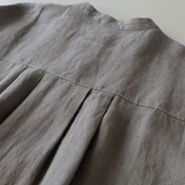 nofl】リトアニアリネン前あきワンピース（2025AW） 644210820