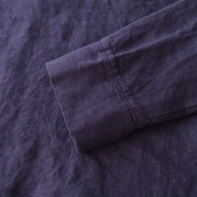 りり nofl】リトアニアリネン後ろあきブラウス（2025AW） 644210840