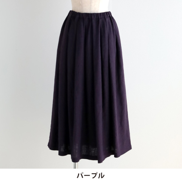 nofl】リトアニアリネンタックスカート（2025AW） 644210850