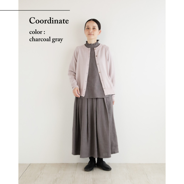 nofl】リトアニアリネンタックスカート（2025AW） 644210850