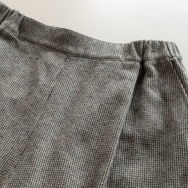 nofl】コットンツイード三つ杢テーパードパンツ（2025AW） 644211100