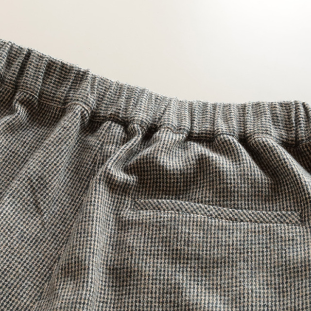 nofl】コットンツイード三つ杢テーパードパンツ（2025AW） 644211100