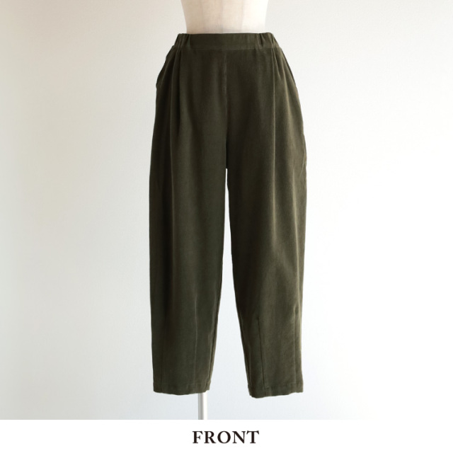 nofl】荒炊きコール天テーパードパンツ（2025AW） 644211130