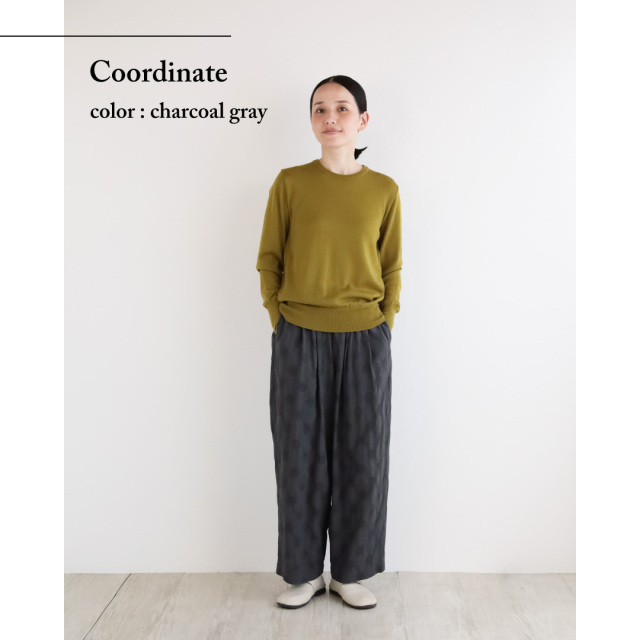 ENFOLD GIZAブロード フリルバルーンTROUSERS enfold GIZAブロード フリルバルーンTROUSERS