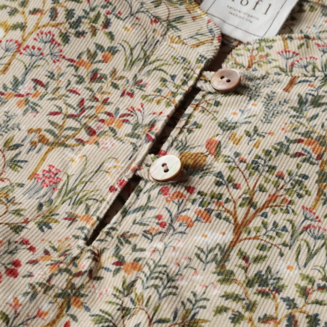 Salvatore Ferragamo 長袖葉柄ワンピース 210.jpg