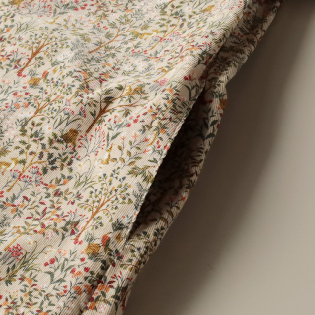 nofl✳︎美品フォレスト柄コーデュロイワンピース✳︎ベージュ✳︎定価19,580円 nofl】コーデュロイforest柄ワンピース 644211380 | ナチュラル服通販