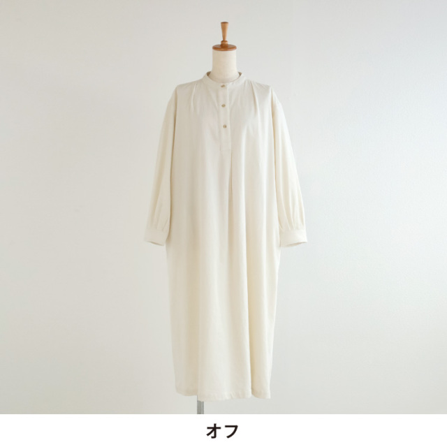 nofl】荒炊きコーデュロイタックワンピース 644211450 | ナチュラル服