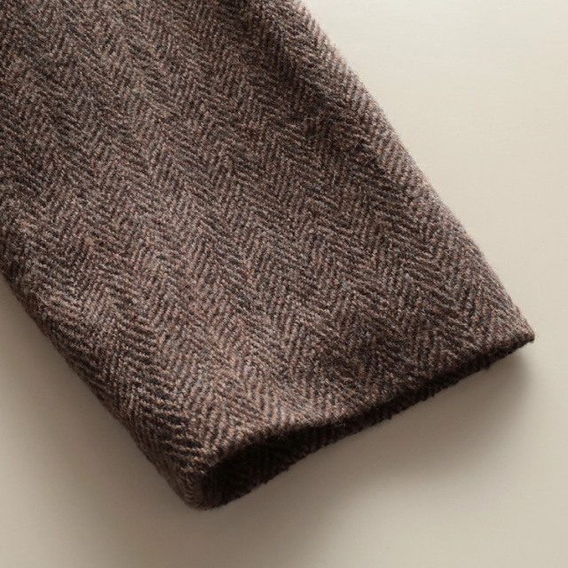 nofl】ウールガーゼヘリンボーンコート 644211510 | ナチュラル服通販