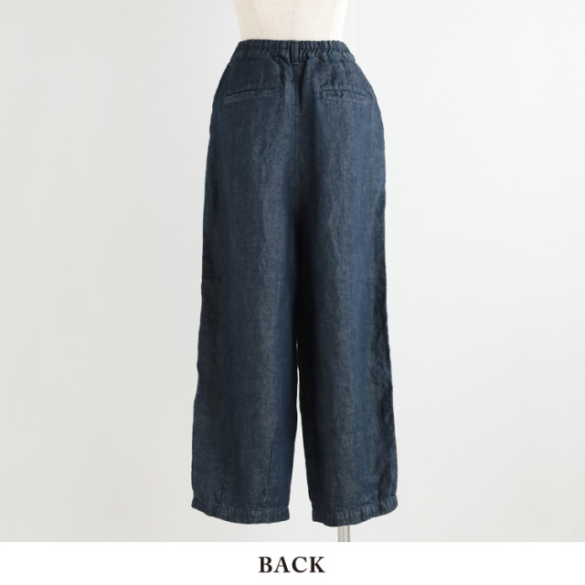 nofl】リネンデニムパンツ 644211610 | ナチュラル服通販サイト nofl