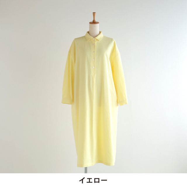 nofl】荒炊きオックス襟付きワンピース 644211630 | ナチュラル服通販