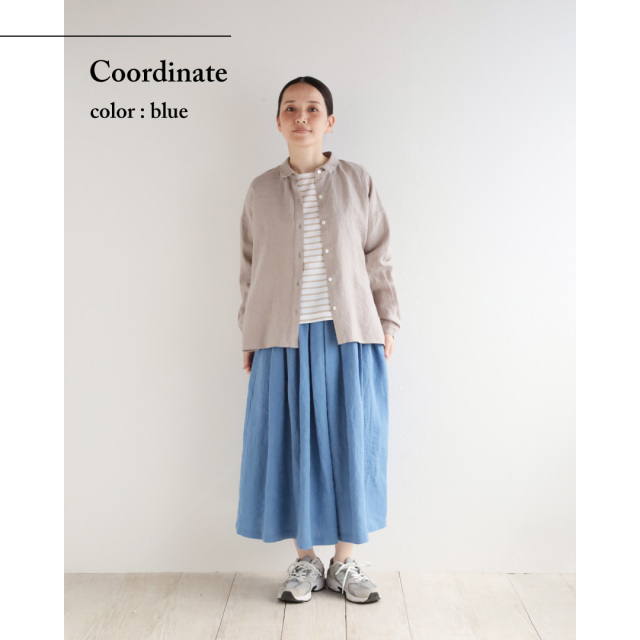 nofl】リトアニアリネンタックスカート（2026春 中厚） 644211720