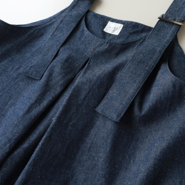 nofl】コットンデニムジャンスカ 644211810 | ナチュラル服通販サイト nofl