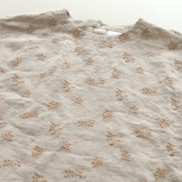 nofl】リネンオリーブ刺繍ベスト 644211870 | ナチュラル服通販サイト nofl