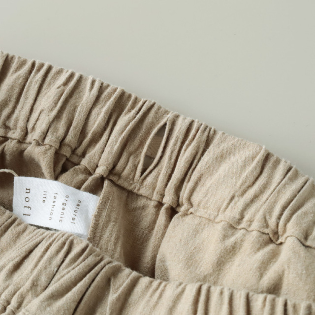 nofl】リネンコットンテーパードパンツ 644212000 | ナチュラル服通販