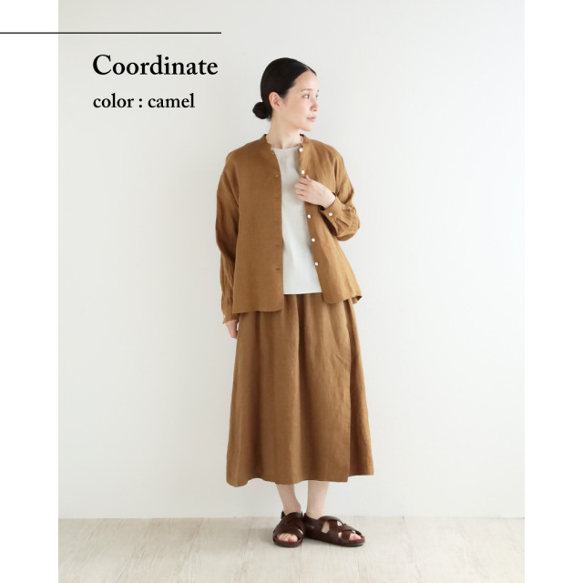 WIRROW リネン ラップスカート AZUL BY MOUSSY | ソフトリネンラップスカート (スカート(ロング