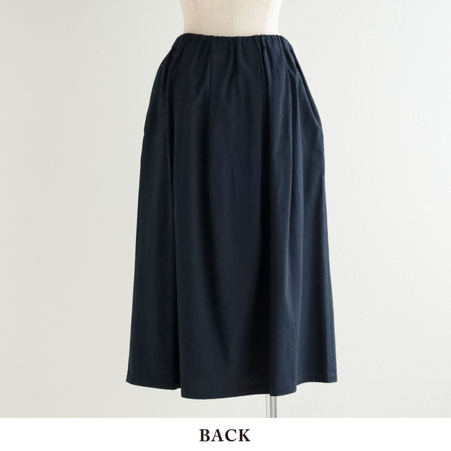 nofl】コットンサッカータックスカート 644212470 | ナチュラル服通販