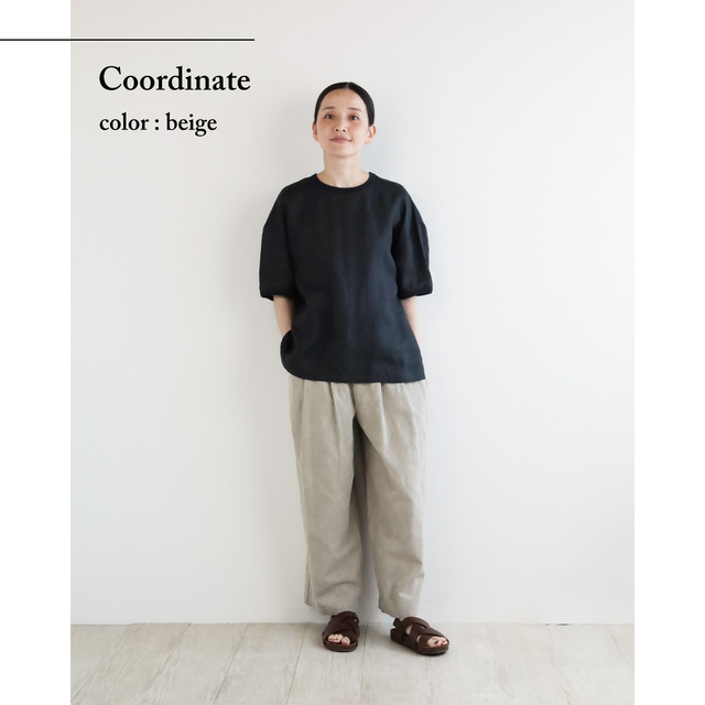 Damir doma バルーンパンツ コットンリネン nofl】コットンリネンジャガードバルーンパンツ（2026） 644212510