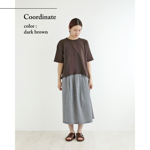 nofl】高島ちぢみ五分袖ブラウス 644212650 | ナチュラル服通販サイト nofl