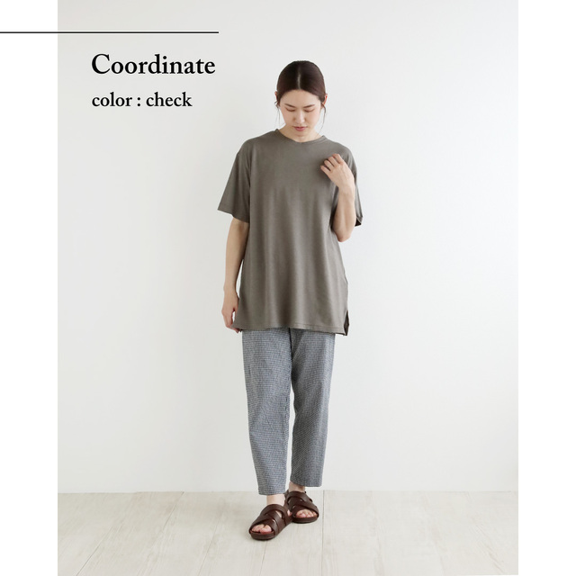nofl】コットンサッカースリムパンツ 644212660 | ナチュラル服通販