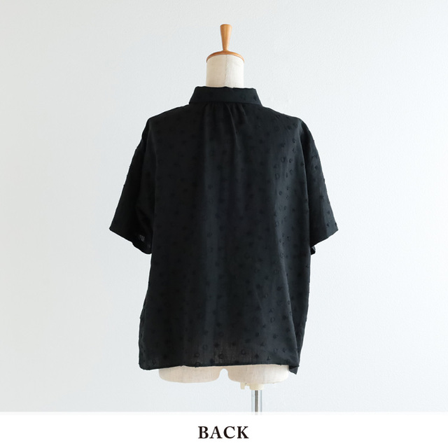 nofl】リネンしらたま刺繍襟付きブラウス 644212710 | ナチュラル服
