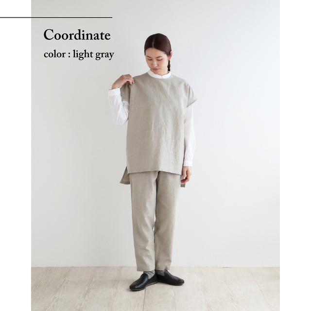 nofl】ナチュラルワッシャースリムパンツ 644212850 | ナチュラル服